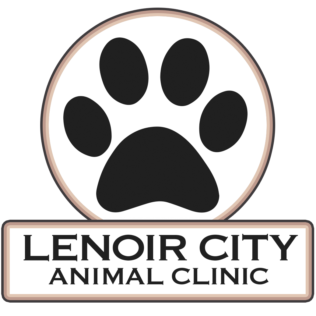 lenoir city animal clinic logo